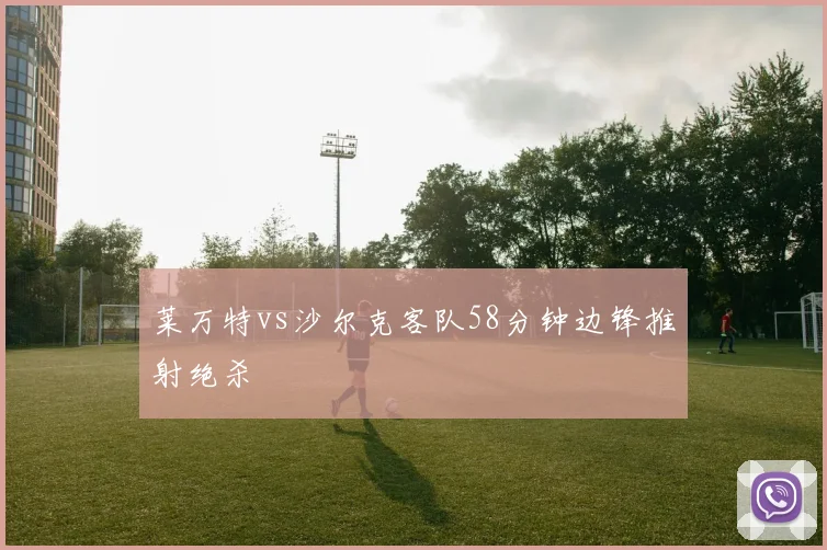 莱万特vs沙尔克客队58分钟边锋推射绝杀