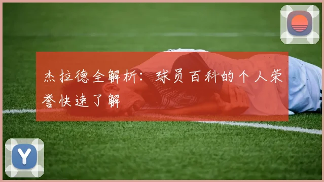 杰拉德全解析：球员百科的个人荣誉快速了解